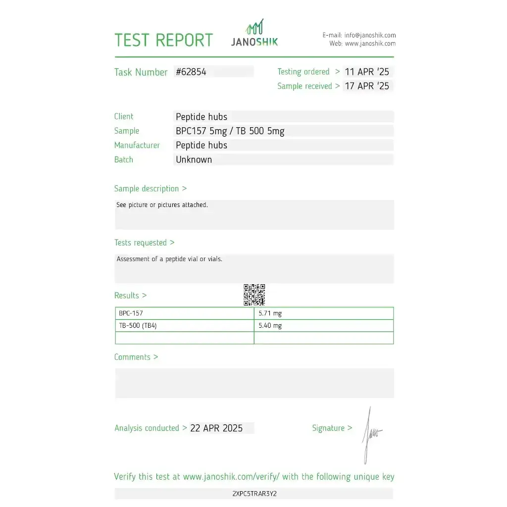 TB 500/BPC 157 10 mg