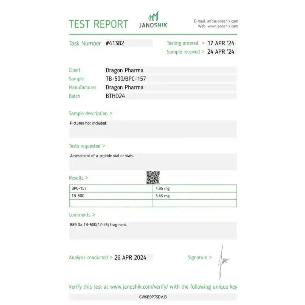 TB 500/BPC 157 TB 500/BPC 157