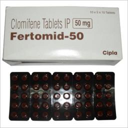Fertomid 50mg - Clomiphene - Cipla, India