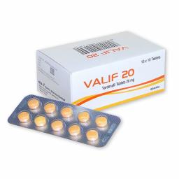 Valif 20 - Vardenafil - Ajanta Pharma, India